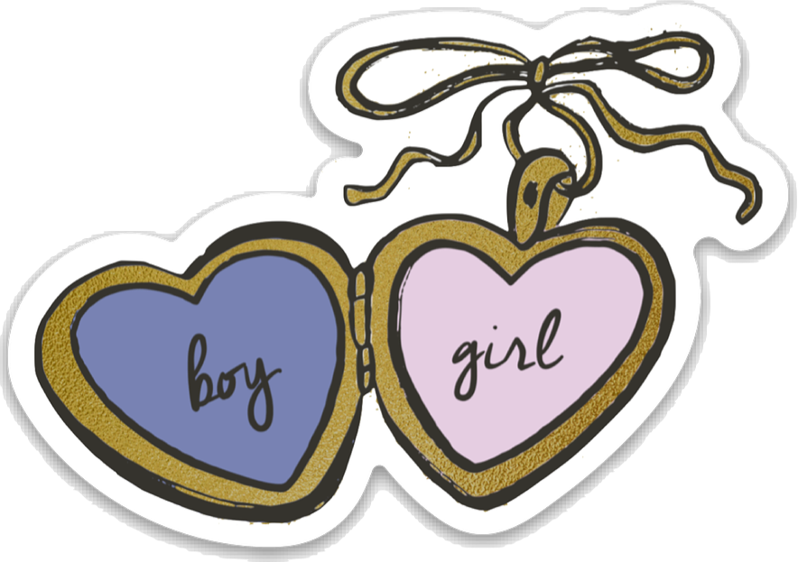 Locket Sticker