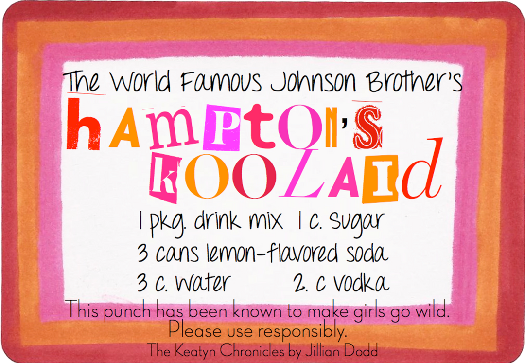 Hampton's Punch Sticker