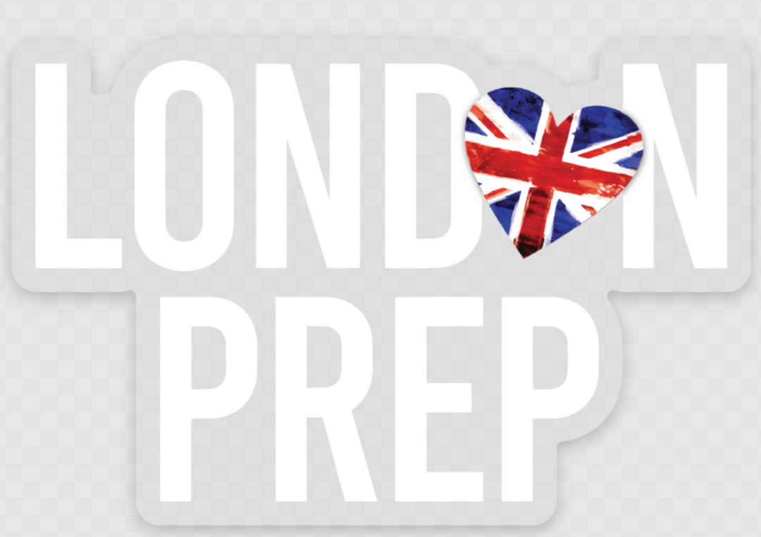 London Prep Heart Sticker