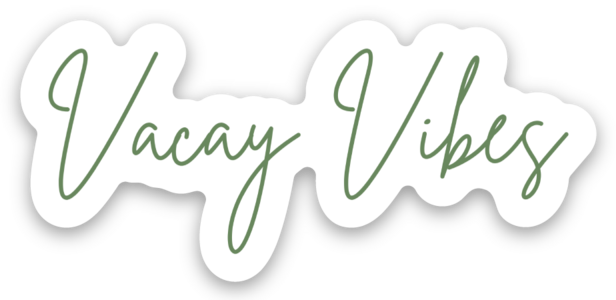 Vacay Vibes Sticker