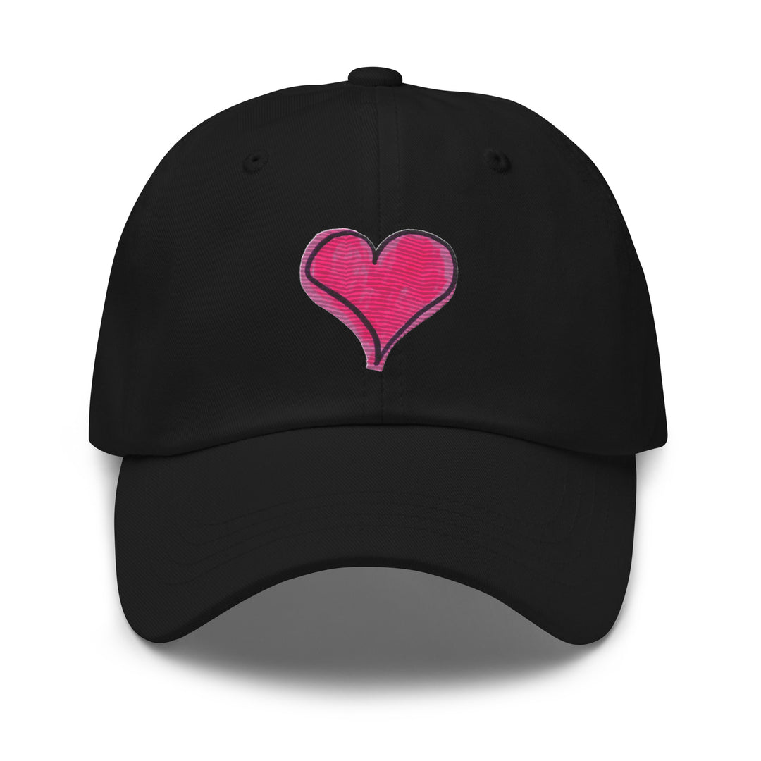 Pink Heart Cap