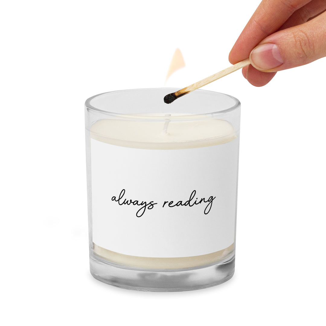 Always Reading Candle