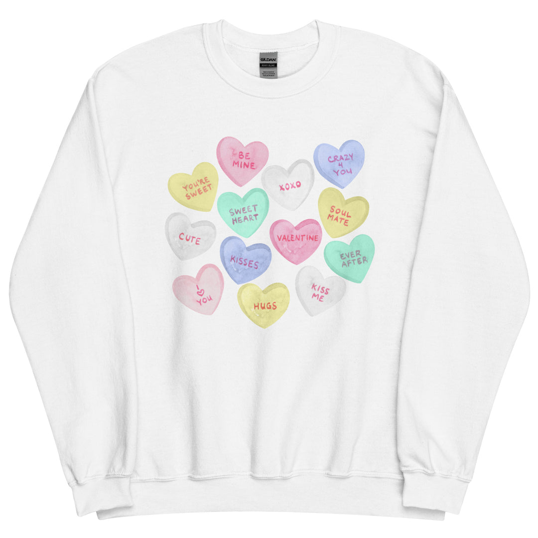 Conversation Hearts Sweatshirt