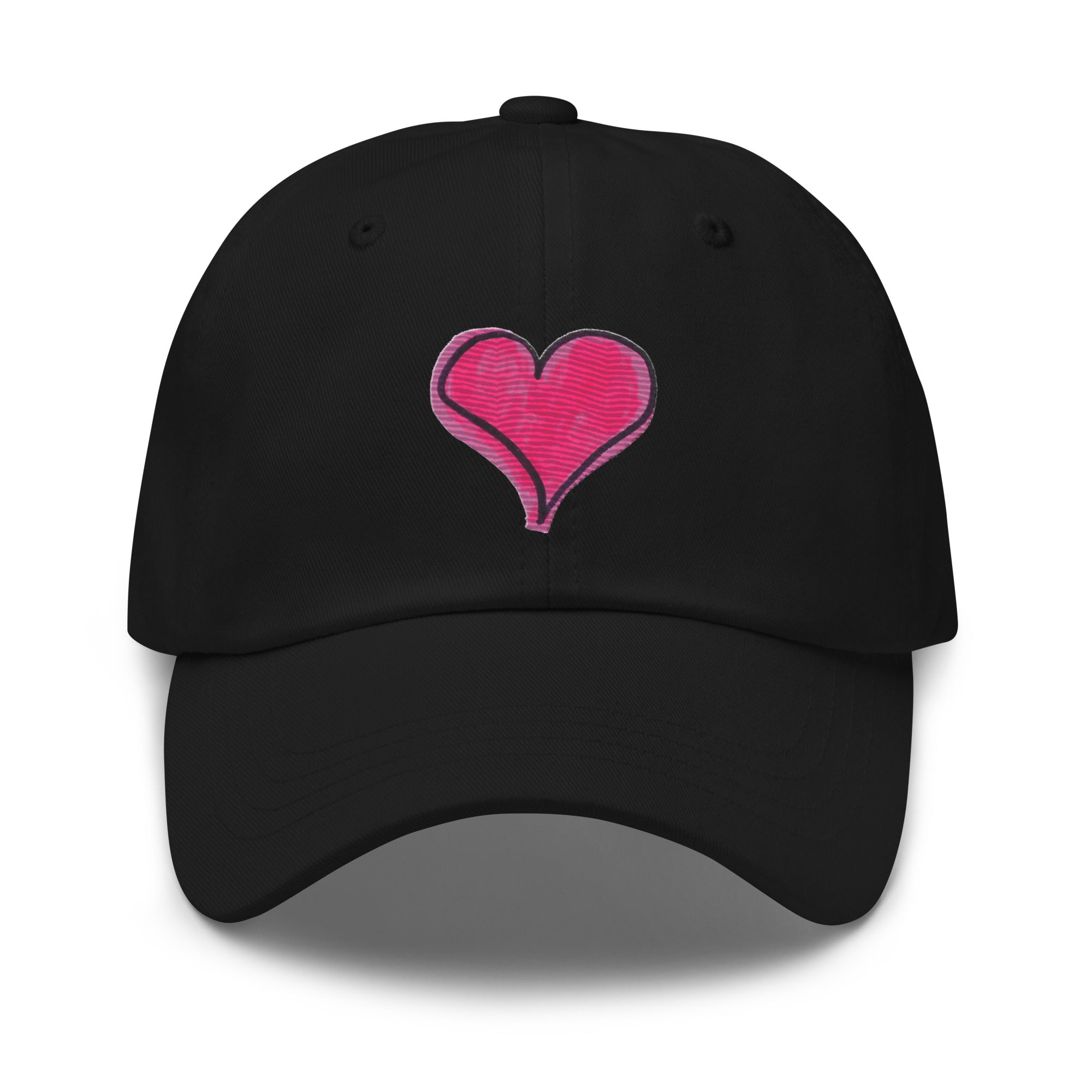 Pink Heart Hat