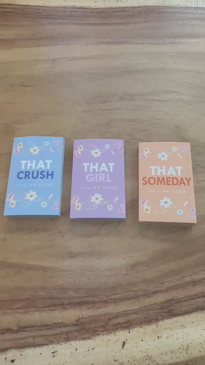 Special Edition Paperback Set - That Crush / That Girl / That Someday