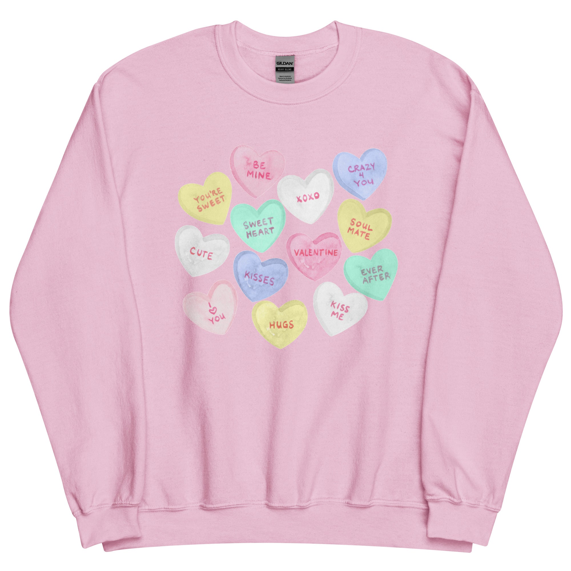 Conversation Hearts Sweatshirt