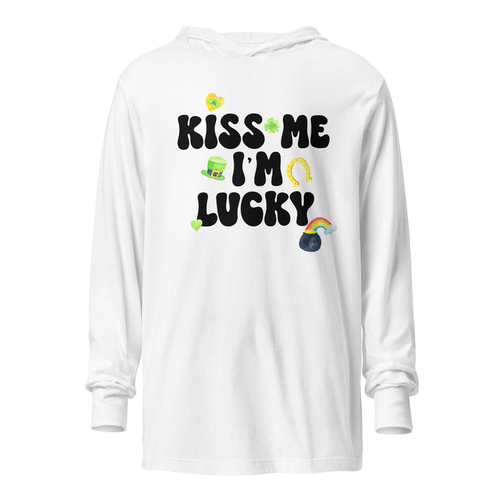 Kiss Me I'm Lucky Hoodie T-Shirt