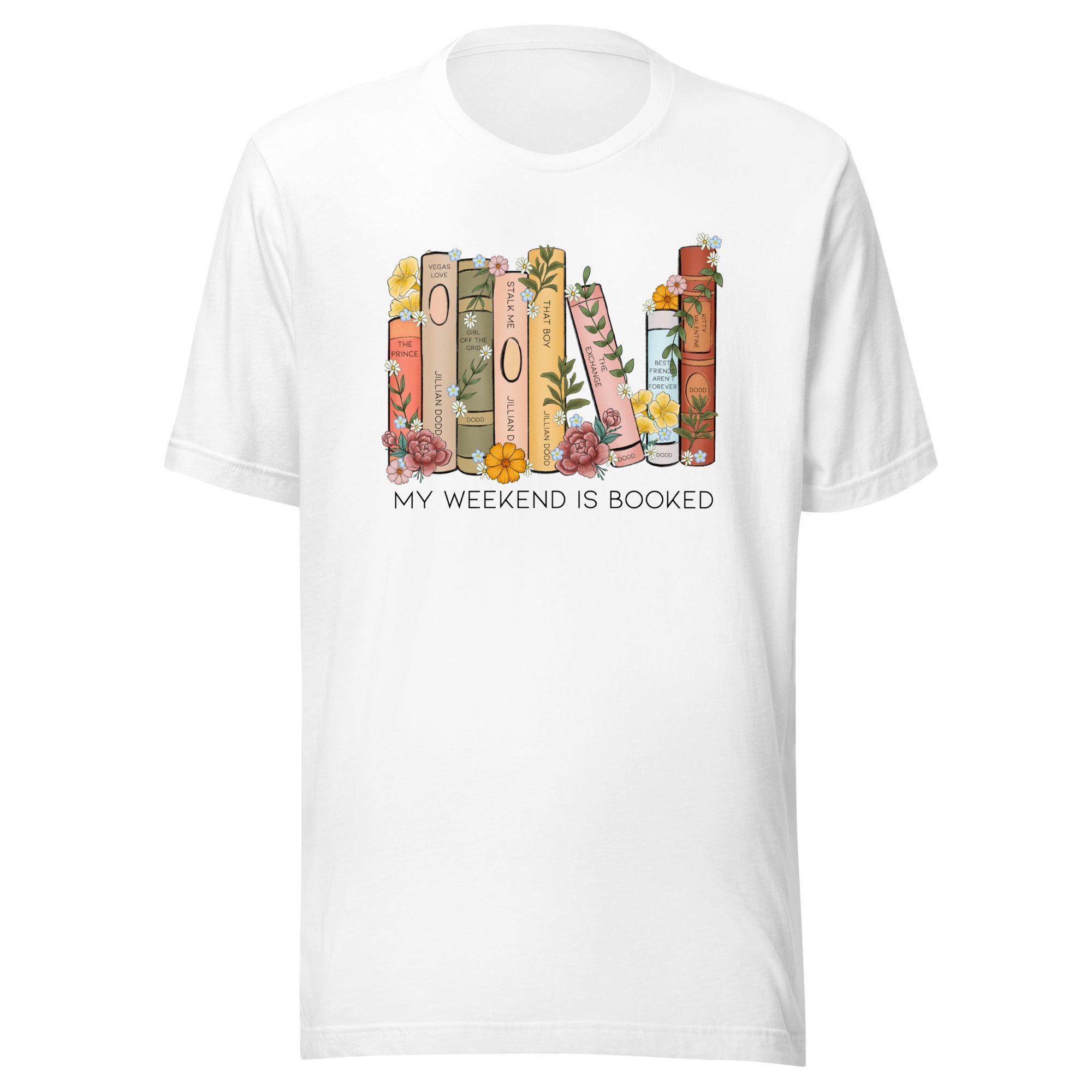Jillian's Bookshelf T-Shirt (First in series)