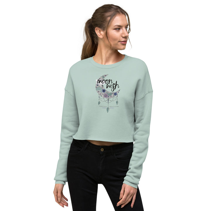 Moon Wish Crop Sweatshirt