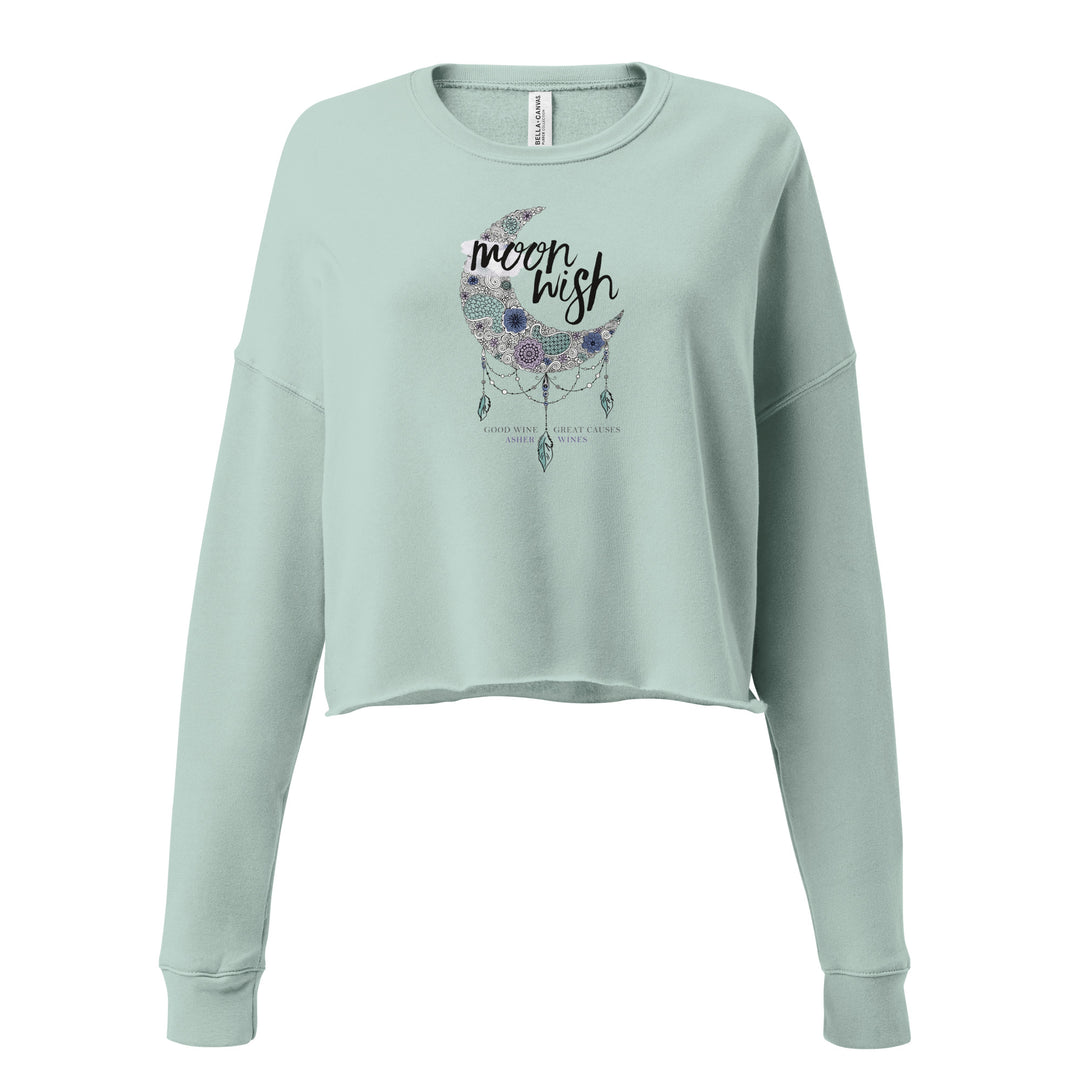 Moon Wish Crop Sweatshirt