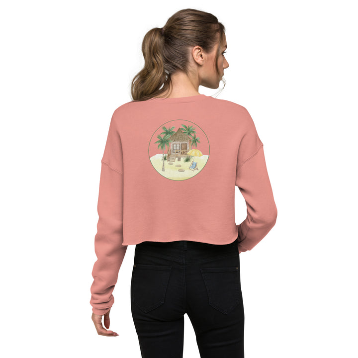 Vacay Vibes Crop Sweatshirt