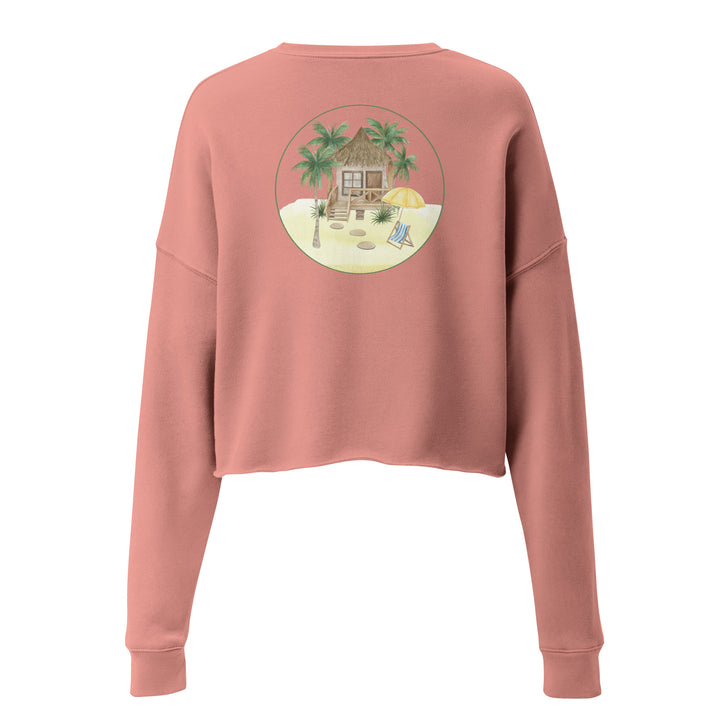 Vacay Vibes Crop Sweatshirt